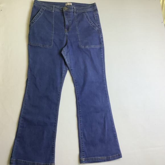 Knox Rose Women's Blue Jeans Size 16 Boot Cut - Gently Worn - Picture 1 of 7